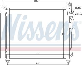 Nissens 94828 - CONDENSADOR KIA PICANTO(BA)(04-)1.1