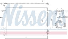 Nissens 94851 - CONDENSADOR AUDI A 4/S 4(B6.B7)(00-