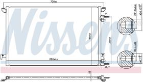  94852 - CONDENSADOR OPEL VECTRA C(02-)2.0 I