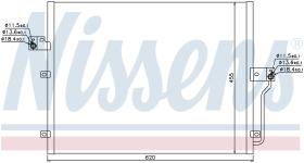 Nissens 94859 - CONDENSADOR SSANG YONG KYRON(05-)2.