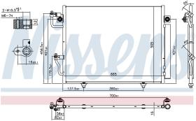 Nissens 94864 - CONDENSADOR MITSUBISHI SHOGUN(V60.7