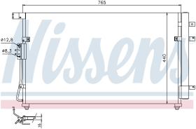 Nissens 94868 - CONDENSADOR KIA CARNIVAL II(VQ)(06-