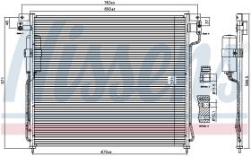 Nissens 94879 - CONDENSADOR NISSAN PATHFINDER III(R