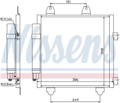  94891 - CONDENSADOR TOYOTA AYGO (KGB10.WNB1