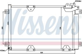 Nissens 94892 - CONDENSADOR SUZUKI GRAND VITARA/ESC