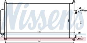 Nissens 94893 - CONDENSADOR NISSAN X-TRAIL(T30)(01-