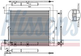  94897 - CONDENSADOR MERCEDES GL-CLASS W 164