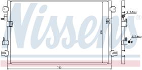 Nissens 94906 - CONDENSADOR CHRYSLER PACIFICA(05-)3