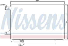 Nissens 94911 - CONDENSADOR MERCEDES A-CLASS W 169(