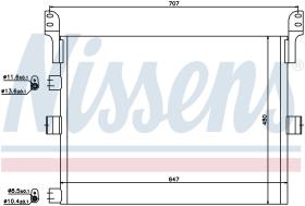 Nissens 94918 - CONDENSADOR RVI-RENAULT TRUCKS MAGN