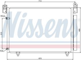 Nissens 94933 - CONDENSADOR MAZDA MPV II(LW)(99-)2.