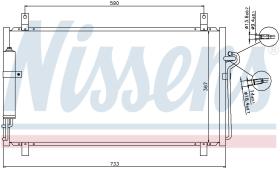 Nissens 94935 - CONDENSADOR NISSAN 350Z(Z33)(03-)3.