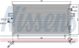 Nissens 94946 - CONDENSADOR NISSAN MAXIMA QX (A32)