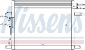 Nissens 94972 - CONDENSADOR JEEP GRAND CHEROKEE(WJ.