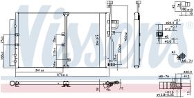 Nissens 94977 - CONDENSADOR OPEL ANTARA(06-)2.0 CDT