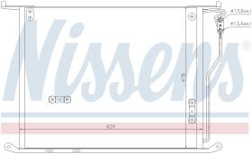 Nissens 94980 - CONDENSADOR MERCEDES S-CLASS W220 9