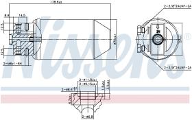 Nissens 95048 - FILTRO A/C SAAB 900(NG)(93-)2.3 I 1