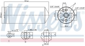 Nissens 95056 - FILTRO A/C NISSAN TERRANO II (R50)