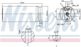 Nissens 95063 - FILTRO A/C TOYOTA CELICA(T20#)(93-)