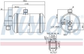 Nissens 95100 - FILTRO A/C CITROEN XANTIA(X1.X2)(93