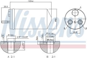 Nissens 95138 - FILTRO A/C DAEWOO MATIZ(KLYA)(98-)0