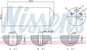 Nissens 95172 - FILTRO A/C ALPINA B10(E39)3.2 I