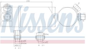 Nissens 95262 - FILTRO A/C AUDI 100(C4)(90-)1.6 I