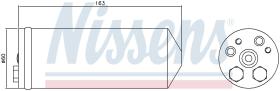 Nissens 95430 - FILTRO A/C MAZDA 323F(BA)(94-)1.5 I