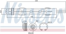 Nissens 95488 - FILTRO A/C RENAULT LAGUNA III (07-)