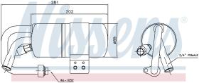 Nissens 95505 - FILTRO A/C FORD FIESTA V(CBK)(01-)1