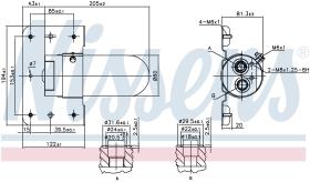 Nissens 95508 - FILTRO A/C RVI-RENAULT TRUCKS C-SER