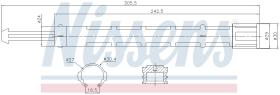 Nissens 95514 - FILTRO A/C CITROEN RELAY(250)(06-)2