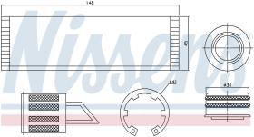 Nissens 95515 - FILTRO A/C SEAT ALHAMBRA (710) (10-