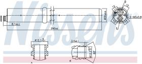 Nissens 95555 - FILTRO A/C AUDI A 4 ALLROAD(B8)(09-