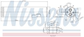 Nissens 95601 - FILTRO A/C HYUNDAI TUCSON (JM) (04-