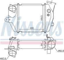 Nissens 96032 - INTERCOOLER MAZDA 5(CR)(05-)2.0 CD