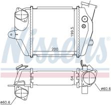  96032 - INTERCOOLER MAZDA 5(CR)(05-)2.0 CD