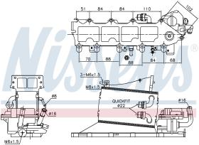 Nissens 96116 - INTERCOOLER AUDI A 4/S 4(B9)(15-)2.