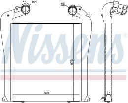  961434 - INTERCOOLER MAN TG-A(02-)