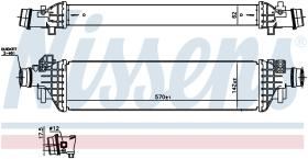  961444 - INTERCOOLER OPEL MOKKA(13-)1.4 I 16