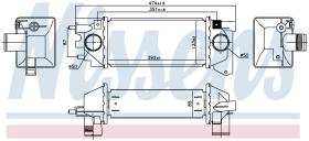  96171 - INTERCOOLER LAND ROVER FREELANDER I