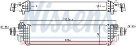 Nissens 96173 - INTERCOOLER OPEL MOKKA(13-)1.7 DTI