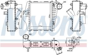 96177 - INTERCOOLER SMART FORTWO(W451)(07-)