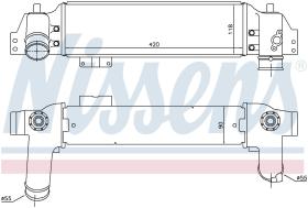  96226 - INTERCOOLER KIA SORENTO I(BL)(02-)2