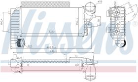  96251 - INTERCOOLER FORD KUGA(CBS)(13-)1.5