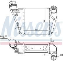  96410 - INTERCOOLER RENAULT WIND(10-)1.2 TC