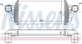  96438 - INTERCOOLER MERCEDES GL-CLASS W 164