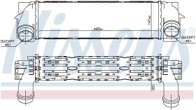  96439 - INTERCOOLER ALPINA XD3(F25)3.0 I BI