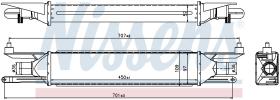  96500 - INTERCOOLER FIAT PUNTO III(199)(12-