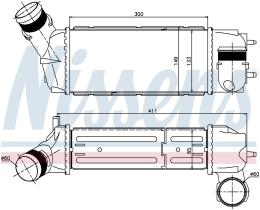  96515 - INTERCOOLER PEUGEOT 307(3_)(00-)2.0
